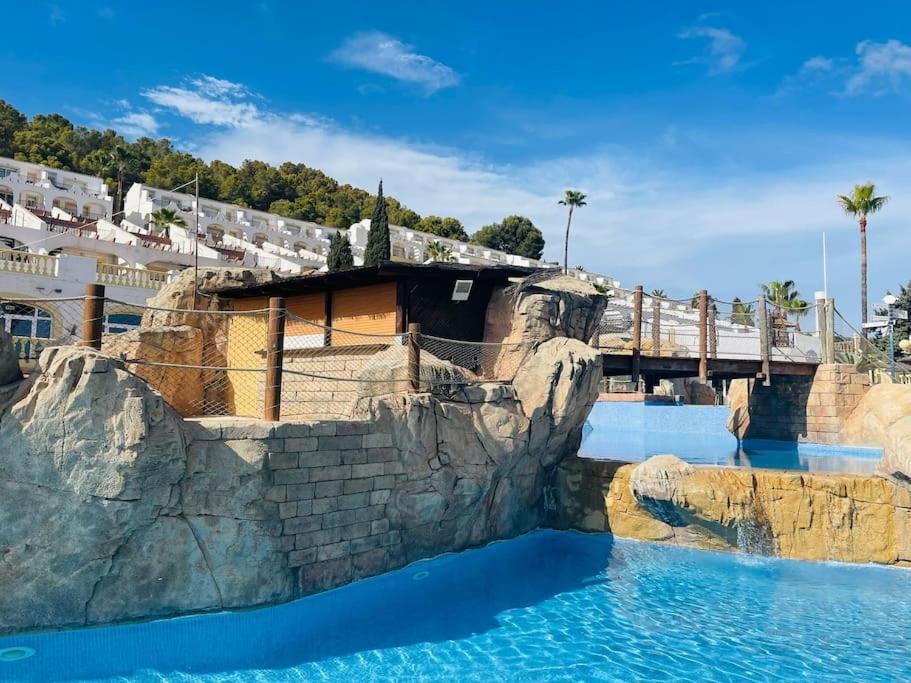 Imperial Park - Bungalow Mit Panoramablick Und Schoener Terrasse Calpe Exteriör bild