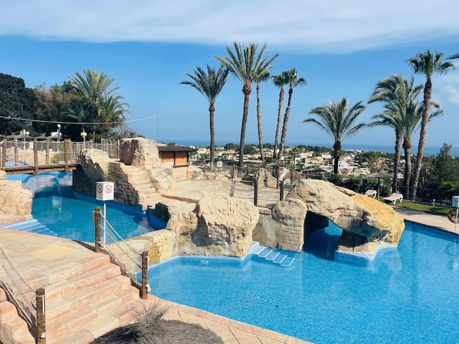 Imperial Park - Bungalow Mit Panoramablick Und Schoener Terrasse Calpe Exteriör bild