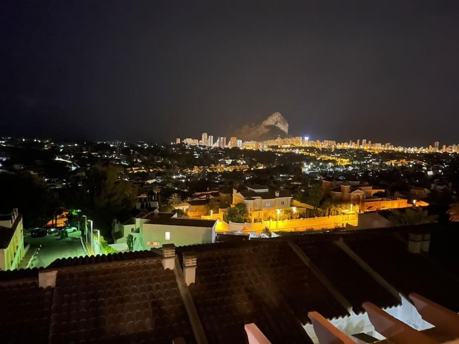 Imperial Park - Bungalow Mit Panoramablick Und Schoener Terrasse Calpe Exteriör bild