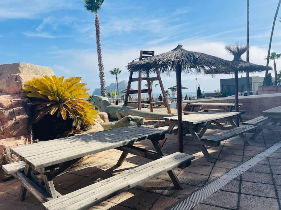 Imperial Park - Bungalow Mit Panoramablick Und Schoener Terrasse Calpe Exteriör bild