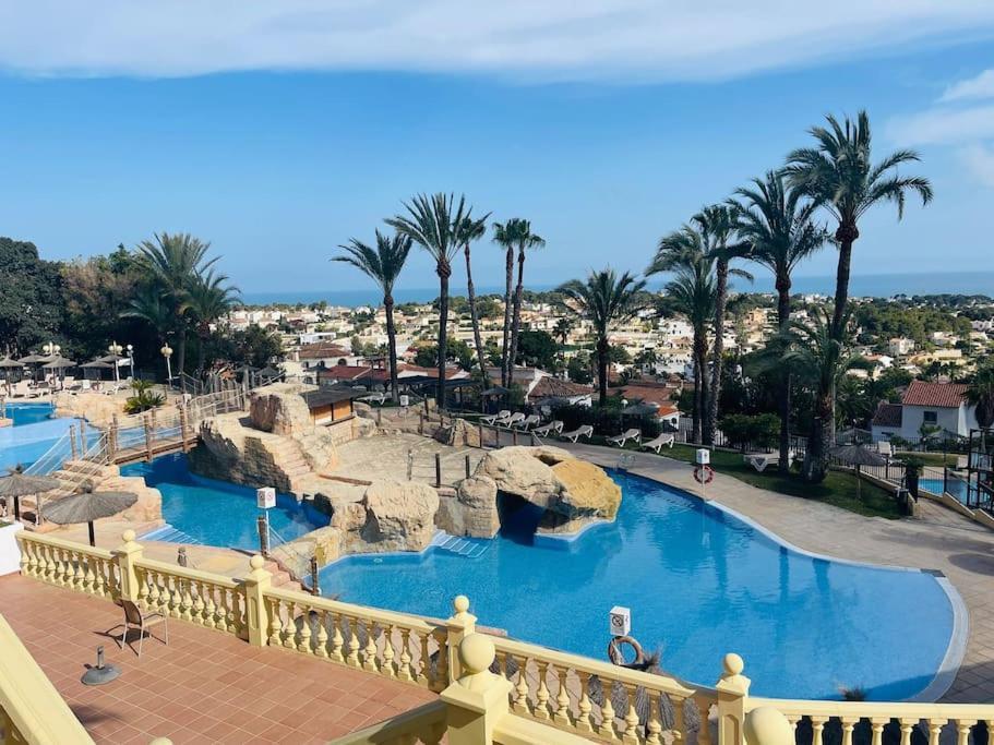 Imperial Park - Bungalow Mit Panoramablick Und Schoener Terrasse Calpe Exteriör bild