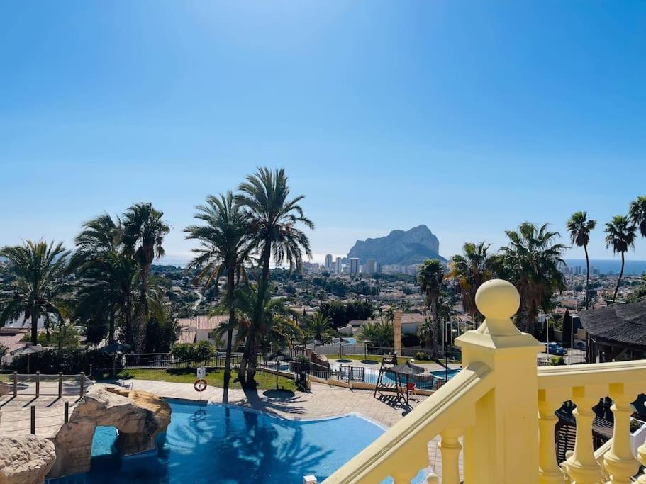 Imperial Park - Bungalow Mit Panoramablick Und Schoener Terrasse Calpe Exteriör bild
