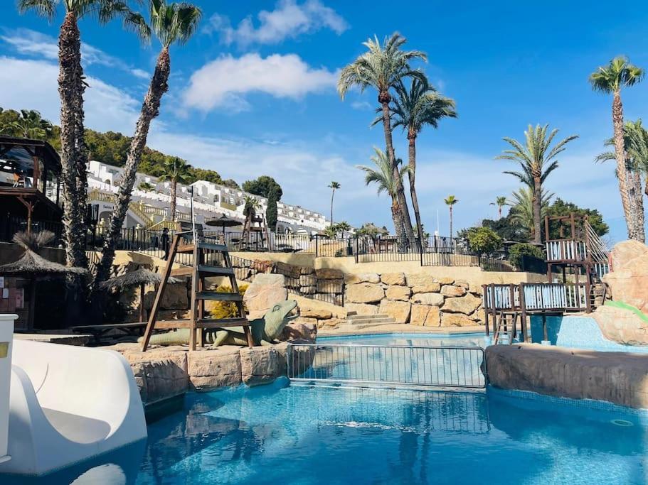 Imperial Park - Bungalow Mit Panoramablick Und Schoener Terrasse Calpe Exteriör bild
