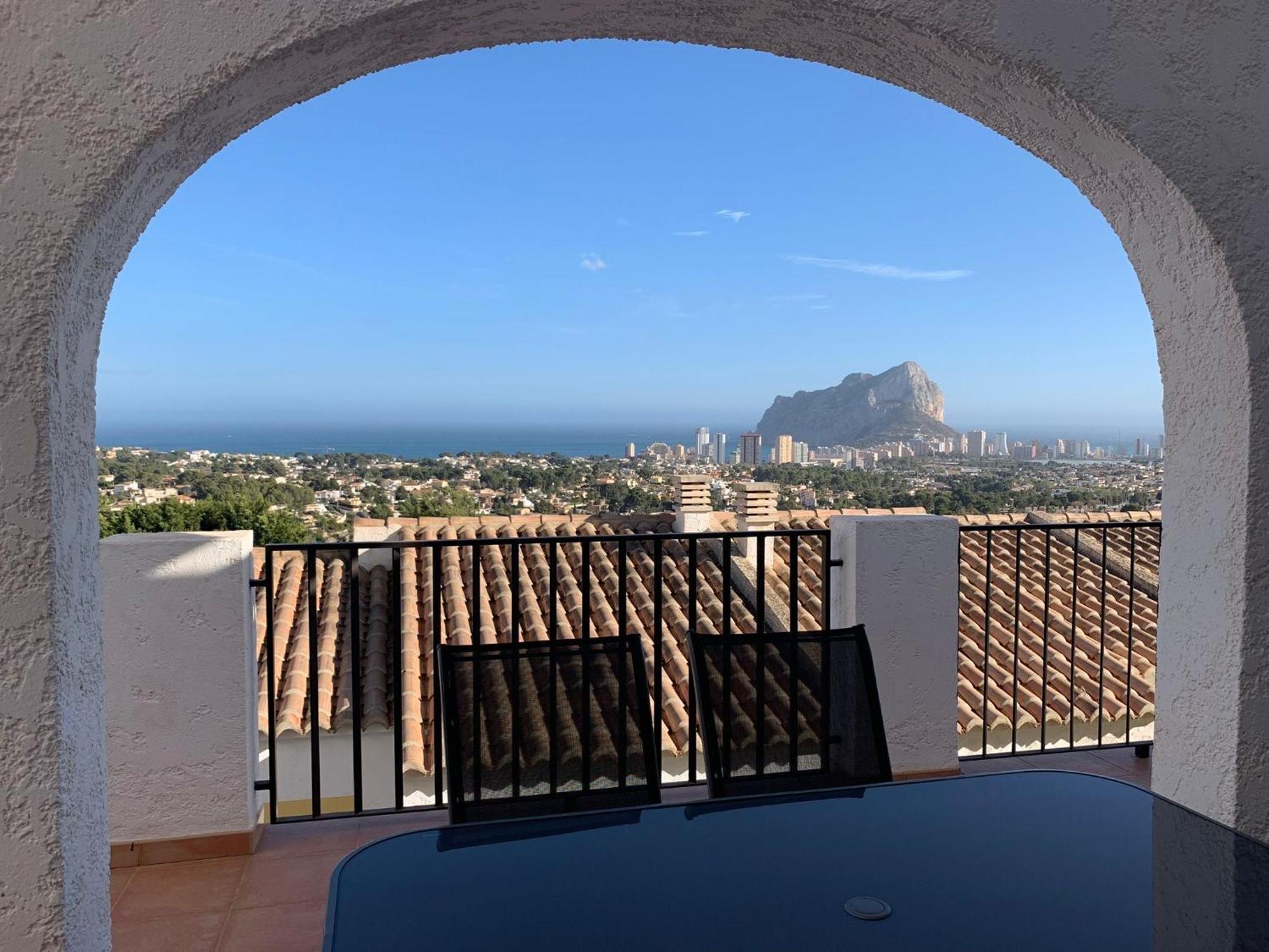 Imperial Park - Bungalow Mit Panoramablick Und Schoener Terrasse Calpe Exteriör bild