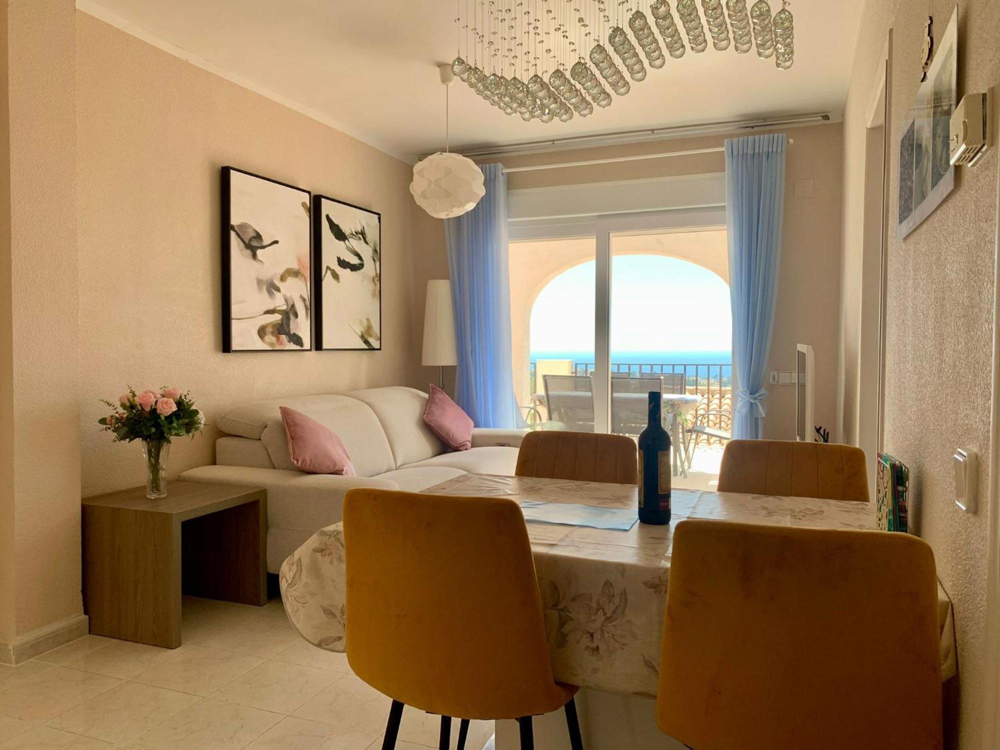 Imperial Park - Bungalow Mit Panoramablick Und Schoener Terrasse Calpe Exteriör bild