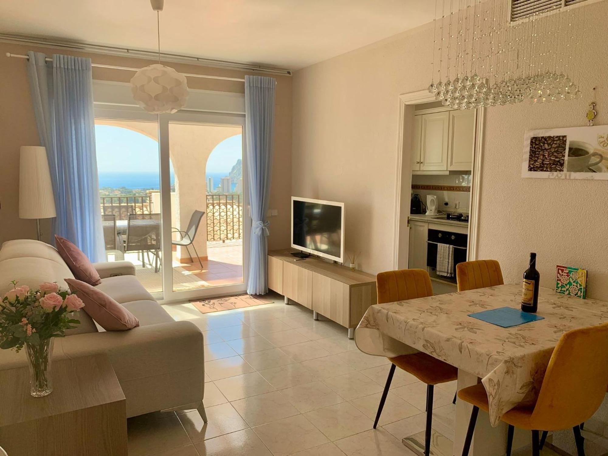 Imperial Park - Bungalow Mit Panoramablick Und Schoener Terrasse Calpe Exteriör bild
